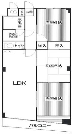 東秋山ビルの物件間取画像